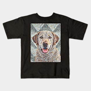 Dog Portrait - Labrador Kids T-Shirt